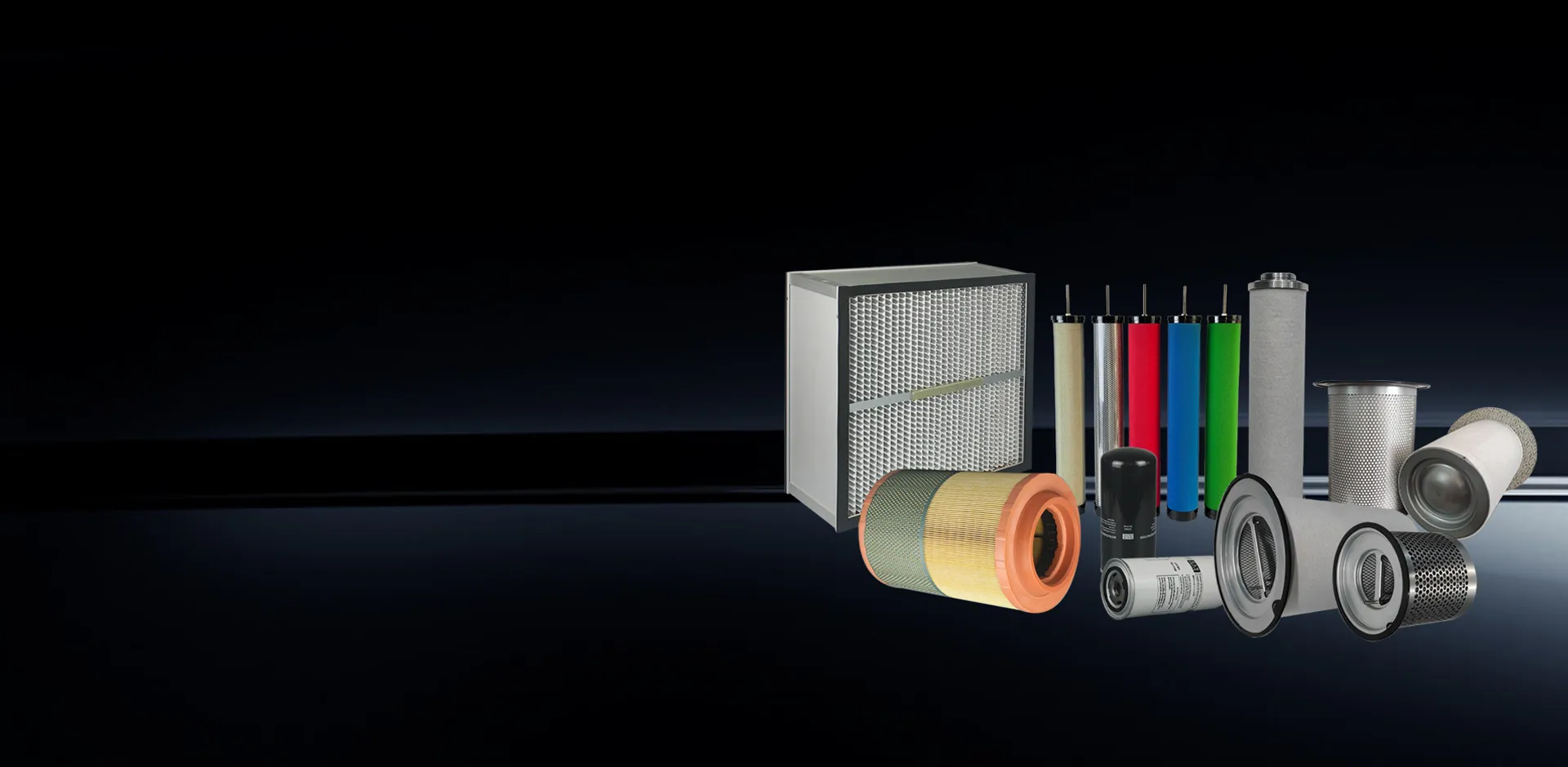 Filtros de Alto Desempenho para Compressor de Ar