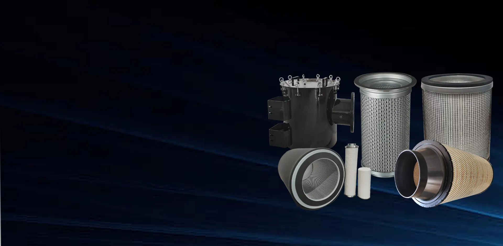 Filtros de Compressor de Ar Premium para Excelência Industrial